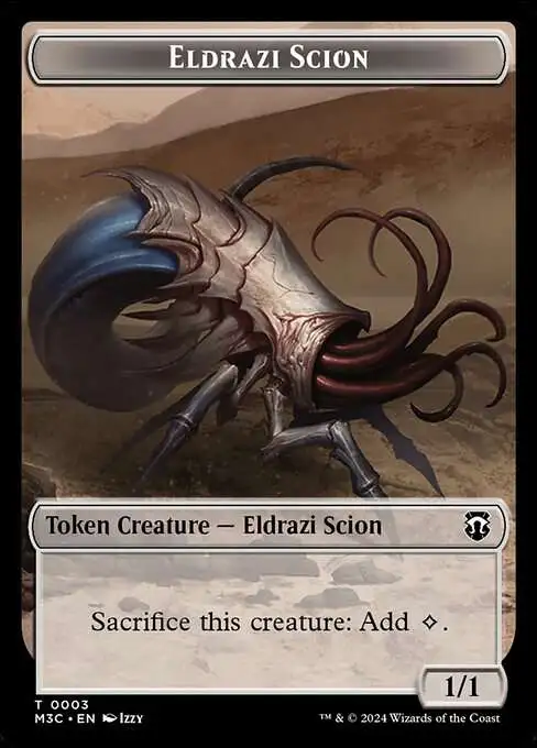 MtG Modern Horizons 3 Tokens Common Eldrazi Scion #3