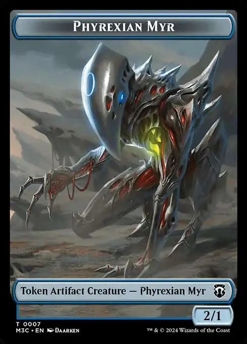 MtG Modern Horizons 3 Tokens Common Phyrexian Myr #7