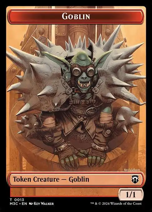 MtG Modern Horizons 3 Tokens Common Goblin #13