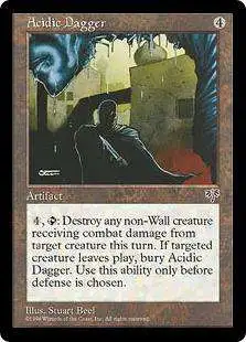 MtG Mirage Rare Acidic Dagger