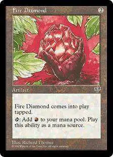 MtG Mirage Uncommon Fire Diamond