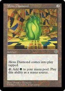 MtG Mirage Uncommon Moss Diamond