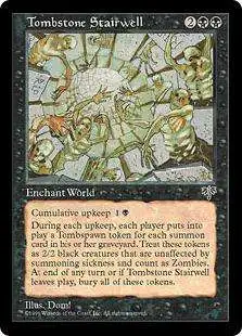 MtG Mirage Rare Tombstone Stairwell