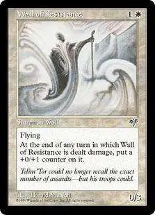 MtG Mirage Common Wall of Resistance