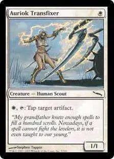 MtG Mirrodin Common Auriok Transfixer #5