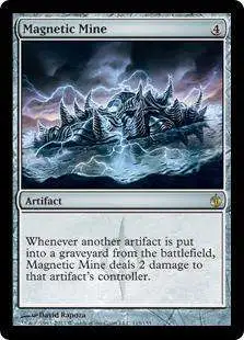 MtG Mirrodin Besieged Rare Magnetic Mine #113