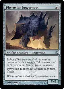MtG Mirrodin Besieged Uncommon Phyrexian Juggernaut #121