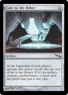 MtG Mirrodin Rare Gate to the AEther #174 [Pack Fresh]