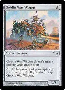 MtG Mirrodin Common Goblin War Wagon #179