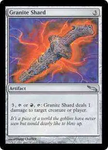 MtG Mirrodin Uncommon Granite Shard #182