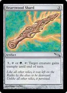 MtG Mirrodin Uncommon Heartwood Shard #184