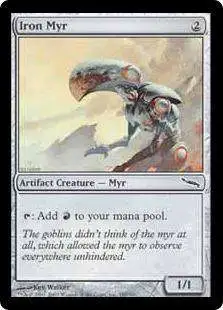 MtG Mirrodin Common Iron Myr #187