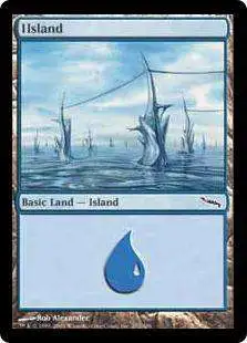 MtG Mirrodin Basic Land Island [RANDOM Artwork]