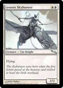 MtG Mirrodin Uncommon Leonin Skyhunter #11