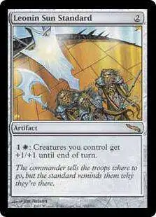 MtG Mirrodin Rare Leonin Sun Standard #194 [LP]