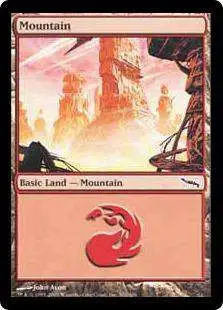 MtG Mirrodin Basic Land Mountain [RANDOM Artwork]