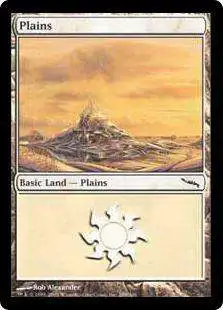 MtG Mirrodin Basic Land Plains [RANDOM Artwork]