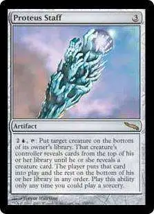 MtG Mirrodin Rare Proteus Staff #230