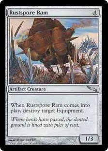 MtG Mirrodin Uncommon Rustspore Ram #235