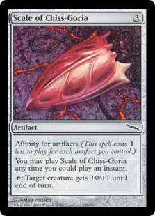 MtG Mirrodin Common Foil Scale of Chiss-Goria #236