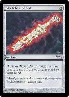 MtG Mirrodin Uncommon Skeleton Shard #242