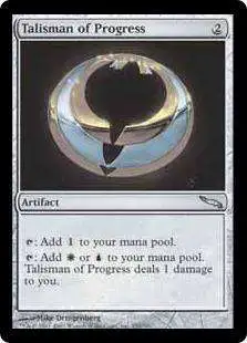 MtG Mirrodin Uncommon Talisman of Progress #256 [Lightly Played]