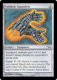MtG Mirrodin Common Vulshok Gauntlets #273