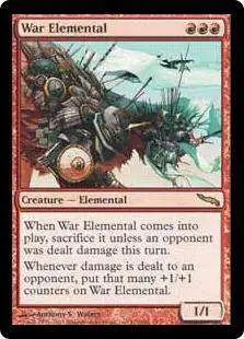 Magic The Gathering Mirrodin Single Card Rare War Elemental 112