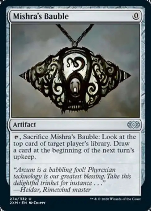 MtG Double Masters Uncommon Mishra's Bauble #274