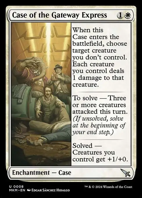 mtg case card Case of the Stashed Skeleton (Promo Pack) [Murders at Karlov Manor Promos]