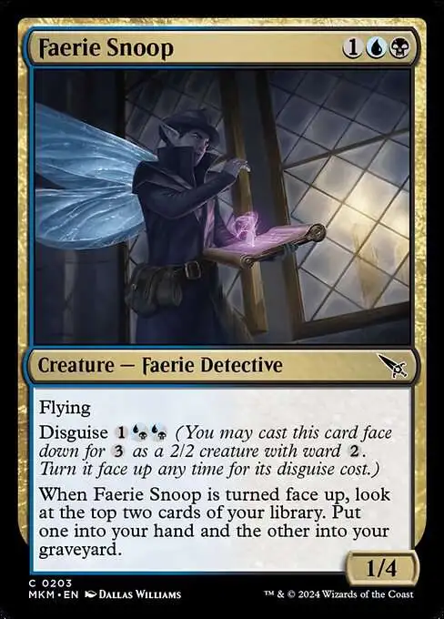 faerie mtg cards Sleep-Cursed - Magic: the Gathering Singles  Wilds of Eldraine The patterns of crossing ripples reveal the future to those who know how to read them. Elite Dimir Faerie Deck -