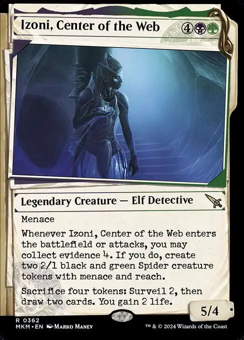 mtg collect evidence cards Magic The Gathering - Murders at Karlov Manor