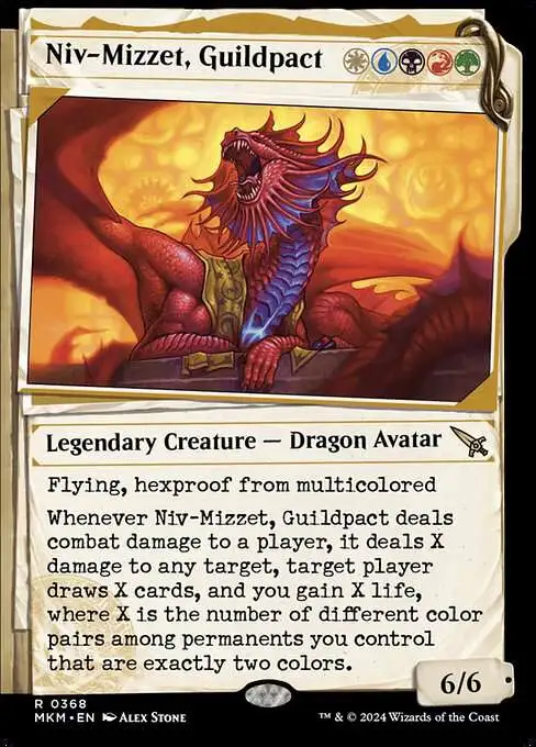 mtg niv mizzet cards Commander Deck EDH Deck Niv-Mizzet, Visionary 100 Magic – Moonveil Games Flying Whenever you draw a card Niv-Mizzet, Supreme · March of
