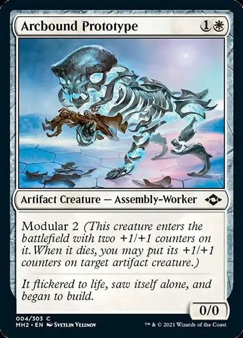 all prototype cards mtg Trading Card Game Modern Horizons 2 Common Foil Arcbound #4 Prototype, 8 cards | Magic: