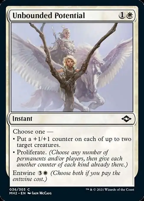 Magic The Gathering Trading Card Game Modern Horizons 2 Single Card Common Unbounded Potential 36 - ToyWiz Magic The Gathering Trading Card Game Modern Horizons 2 Single Card Common Unbounded Potential 36 - ToyWiz