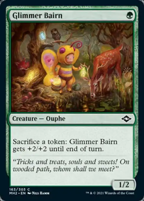 MtG Trading Card Game Modern Horizons 2 Common Glimmer Bairn #163