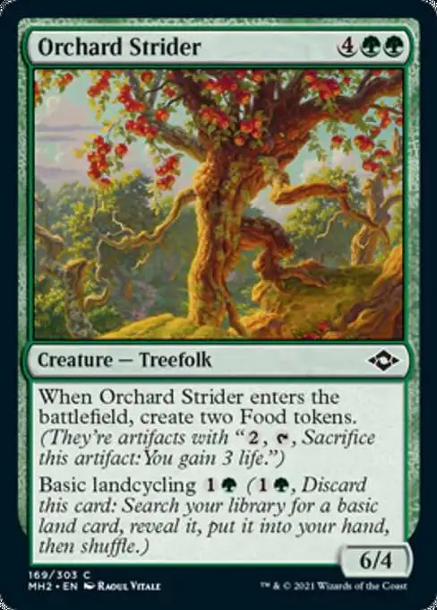 MtG Trading Card Game Modern Horizons 2 Common Orchard Strider #169