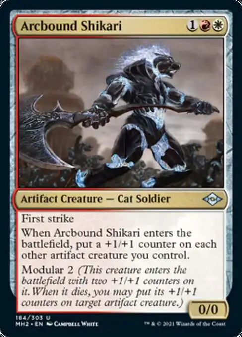 MtG Trading Card Game Modern Horizons 2 Uncommon Arcbound Shikari #184