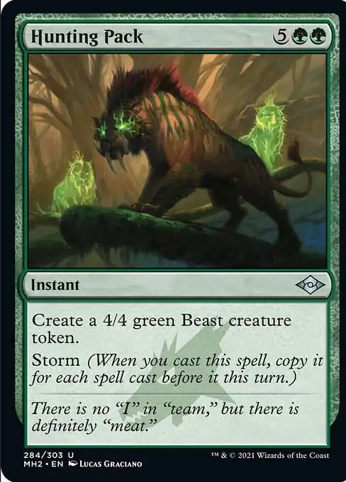 MtG Modern Horizons 2 Uncommon Foil Hunting Pack #284