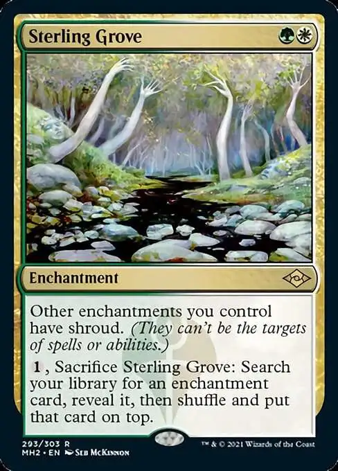 MtG Trading Card Game Modern Horizons 2 Rare FOIL Sterling Grove #293