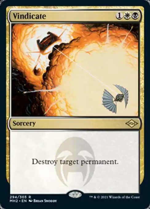 MtG Trading Card Game Modern Horizons 2 Rare Vindicate #294