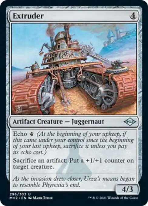 Magic The Gathering Trading Card Game Modern Horizons 2 Single Card  Uncommon Extruder 296 - ToyWiz