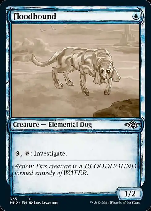MtG Trading Card Game Modern Horizons 2 Common Floodhound #335 [Showcase]