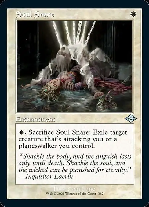 Soul Snare [Modern Horizons 2] Heavily Played