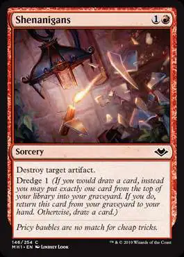 MtG Trading Card Game Modern Horizons Common Shenanigans #146