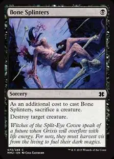 MtG Modern Masters 2015 Common FOIL Bone Splinters #73