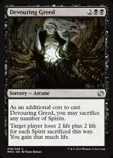 mtg greed card Consumed by Greed