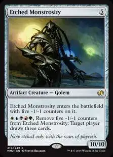 MtG Modern Masters 2015 Rare Etched Monstrosity #210