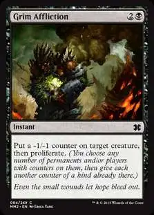 MtG Modern Masters 2015 Common Grim Affliction #84