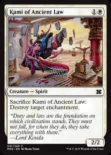 MtG Modern Masters 2015 Common Kami of Ancient Law #21